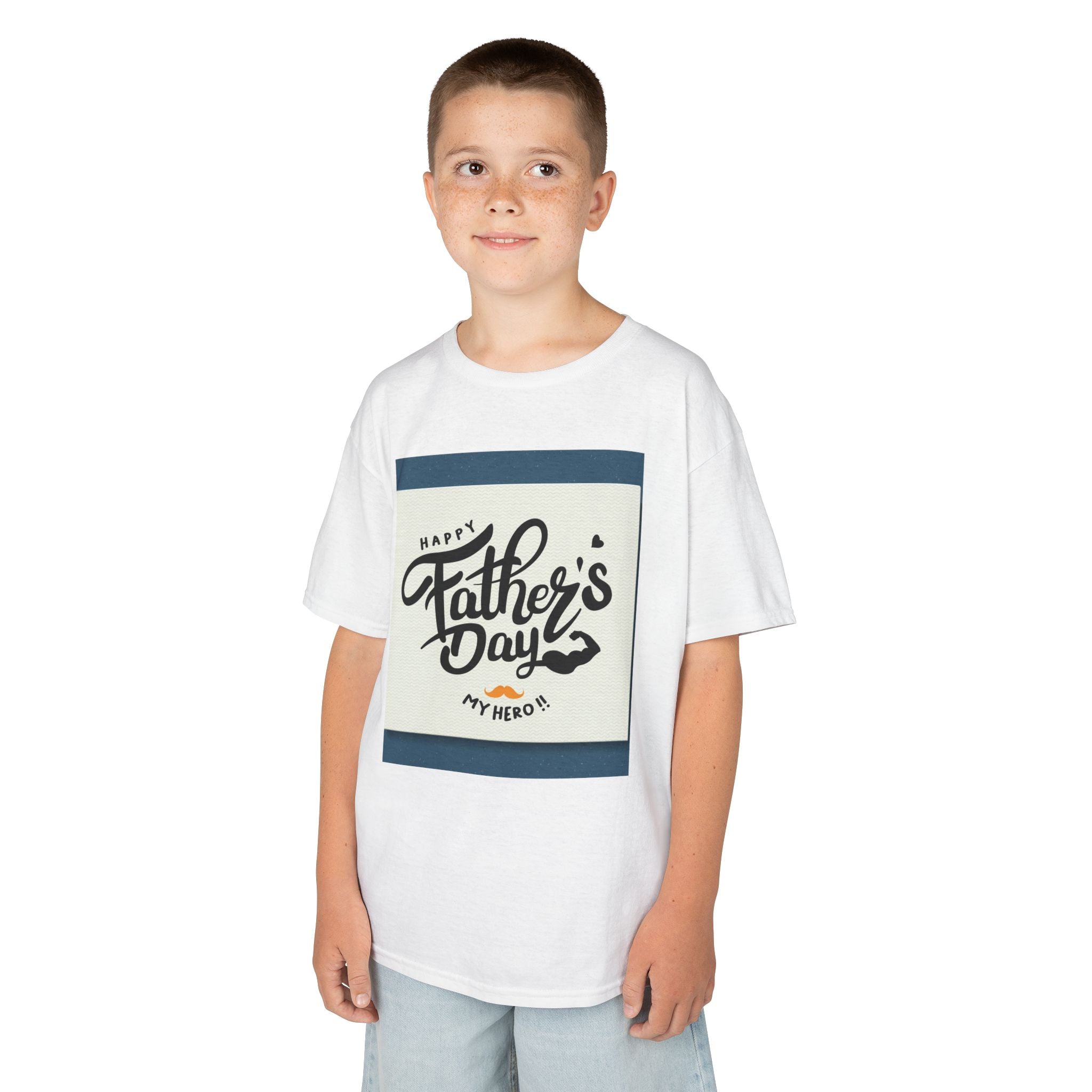 Kids "Happy Father's Day" Tee — Children's Father's Day T‑Shirt