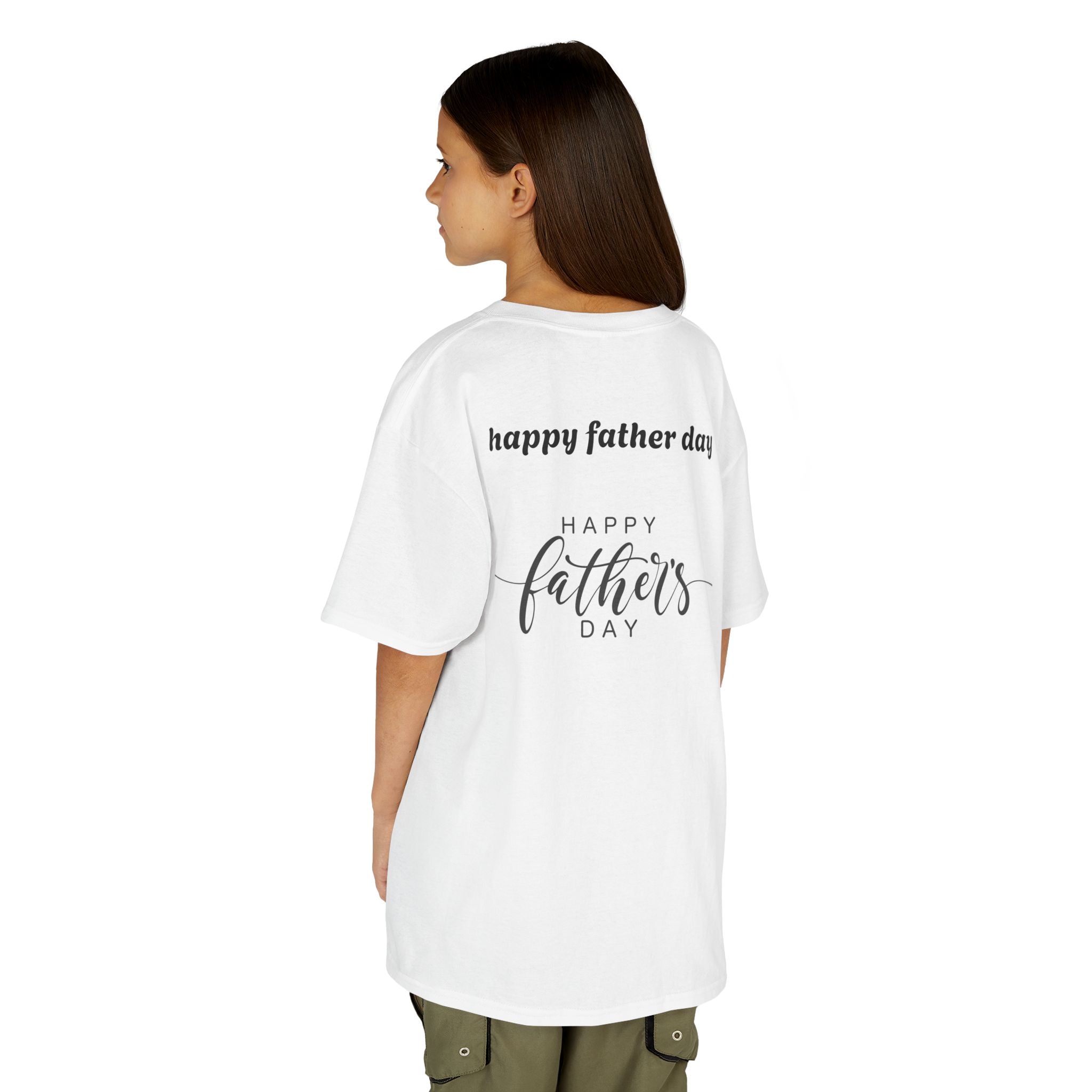 Kids "Happy Father's Day" Tee — Children's Father's Day T‑Shirt