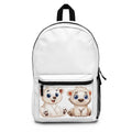 Cute Polar Bear Cubs Backpack — Kids Animal School Bag