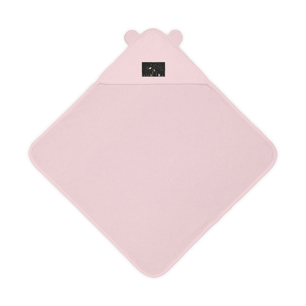 Embroidered Baby Hooded Towel with Ears — Soft Terry Hooded Bath Wrap