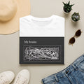 My Brain/My Mouth Graphic Tee — 'My brain:' Scribble Design T-Shirt