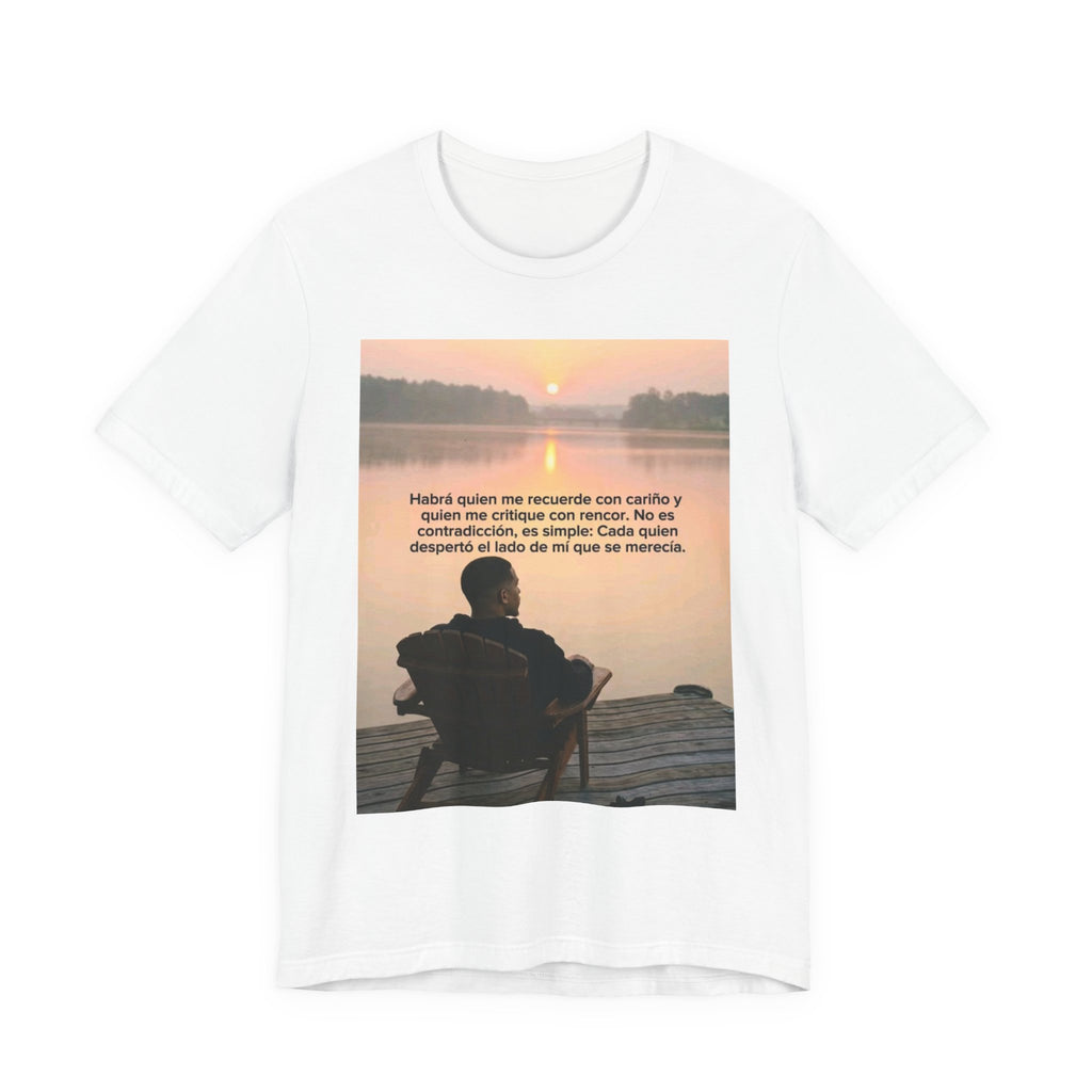 Sunset Reflection Tee — Spanish Inspirational Quote T‑Shirt