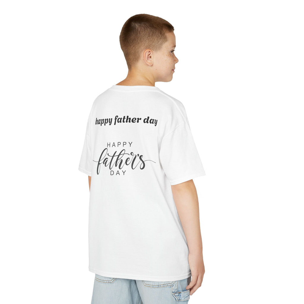 Kids "Happy Father's Day" Tee — Children's Father's Day T‑Shirt