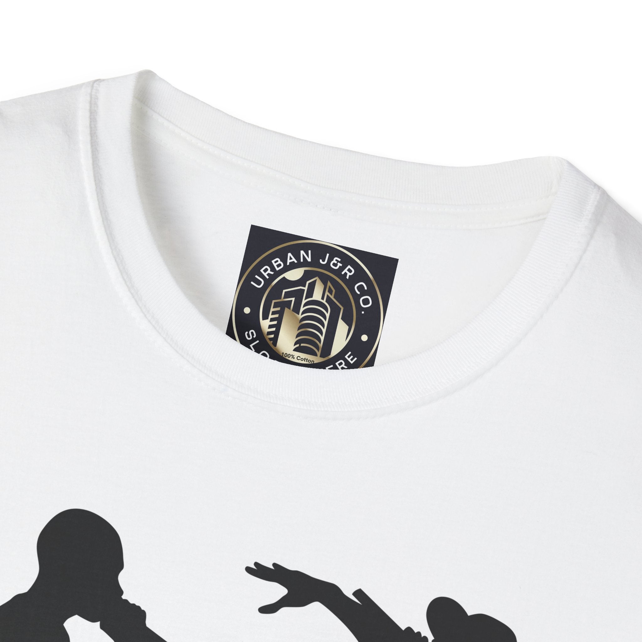 Rap Battle Silhouette T-Shirt — Hip Hop MC Microphone Tee