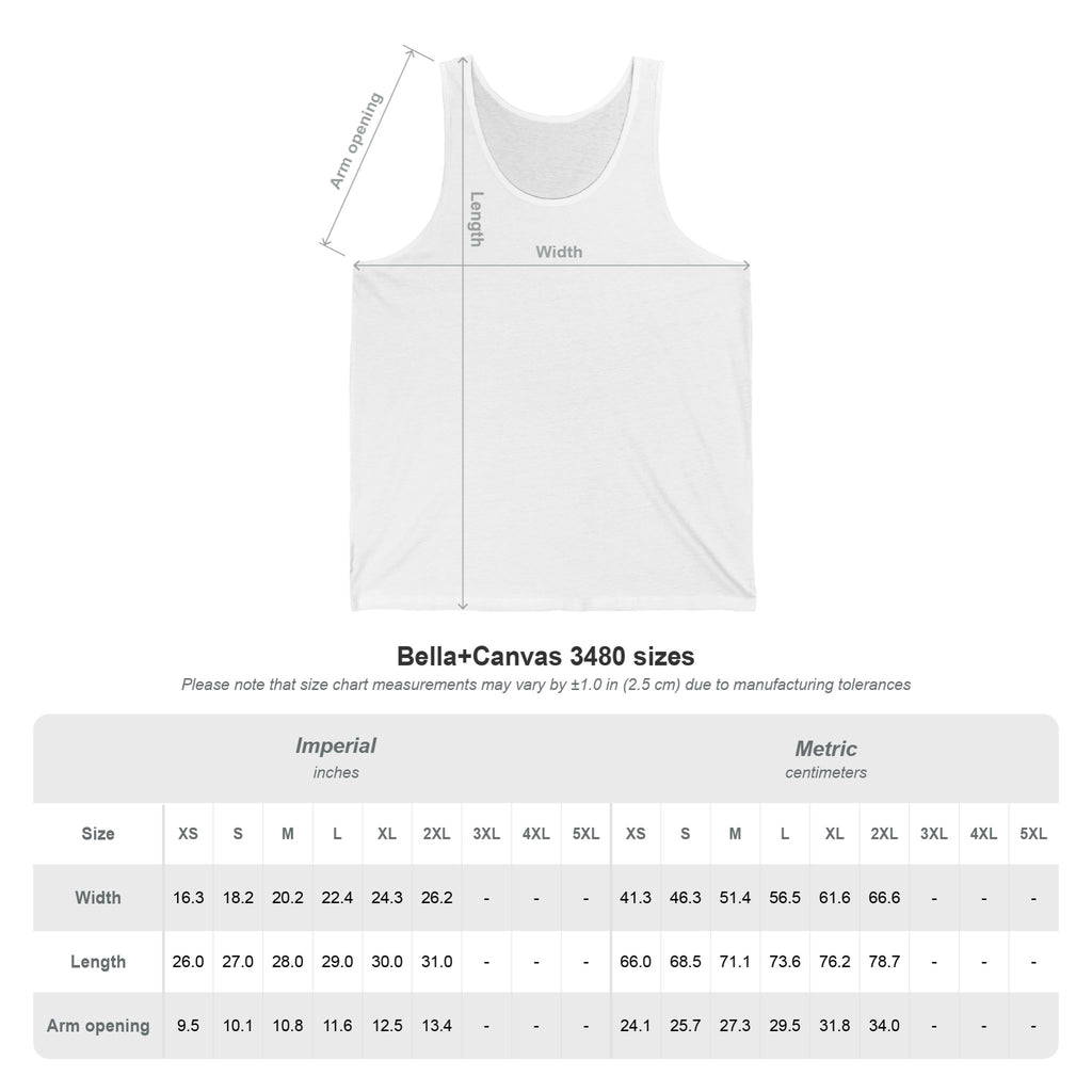 Happy Father's Day Tank Top — Father and Child Illustration